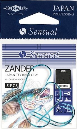 HACZYKI SENSUAL - NA SANDACZA, ZANDER Nr 1 - torebka 5szt. MIKADO HS9496-1BL