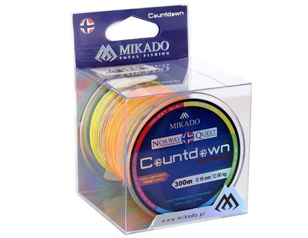 PLECIONKA NORWAY QUEST COUNTDOWN 025 MULTICOLOR 300M MIKADO Z46M-025-300