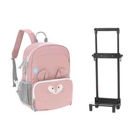 Lassig Plecak na kółkach z odczepianym stelażem 2w1 About Friends Szynszyla  