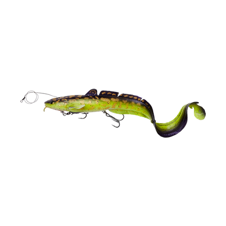 3D LINE THRU BURBOT 50CM 435G FAST SINKING PURPLE HAZE Savage Gear (72398)