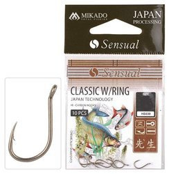 HACZYK SENSUAL - CLASSIC W/RING Nr 10 LBR - torebka 10szt. MIKADO HS039-10LBR