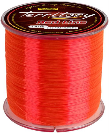 ŻYŁKA TERRITORY RED LINE 0.26mm\8.50kg\300m - 1szp. MIKADO ZTR3-026