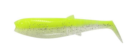 (R) GUMA KOPYTO CANNIBAL SHAD 12.5CM 20G FLOU YELLOW GLOW 1szt Savage Gear (77118)