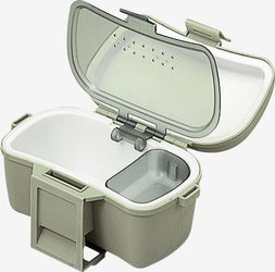 VERSUS Pojemnik na żywe przynęty cooler 182x118x92mm     DRAGON JME-BAIT COOLER 204