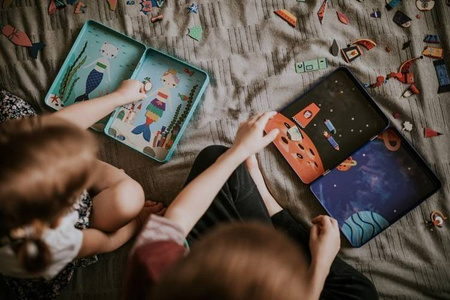 Mudpuppy Magnetyczne postacie Kotko-syrenka 4+