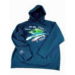 Bluza bawełniana z kapturem Robinson- black, rozm. XL Robinson 69-BL-04-XL