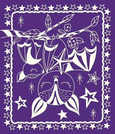 Zestaw kreatywny Do zdrapywania Karty świecące w ciemności Nocny świat 7+, Janod