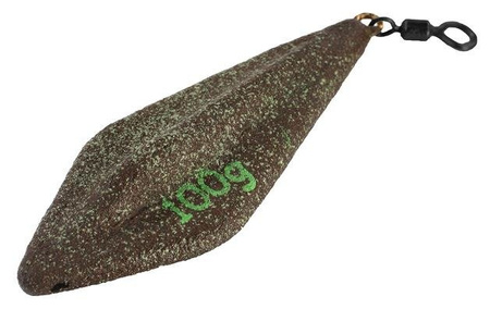 CIĘŻAREK Z KRĘTLIKIEM "TRILOBIT" (C.ZIELONY) - 180 g - op.10szt MIKADO OMK-30G-180