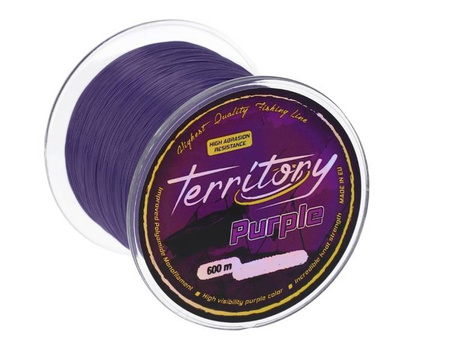 ŻYŁKA KARPIOWA TERRITORY PURPLE LINE 0.22mm\6.40kg\600m - 1szp. MIKADO ZTPUR6-022