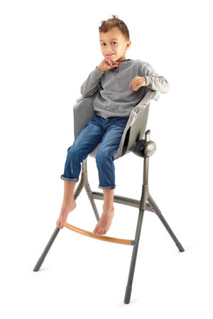 Beaba Krzesełko do karmienia Up&Down rosnące 6 msc. - 8 lat Dark grey