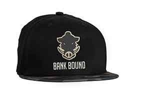 Prologic czapka Bank Bound Flat Bill Cap Black/Camo (54654)