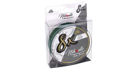 PLECIONKA NIHONTO OCTA BRAID 023 GREEN 10M MIKADO Z23G-023