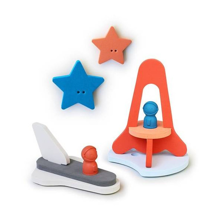 QUUT Zestaw puzzli piankowych 3D Quutopia Wyprawa na księżyc