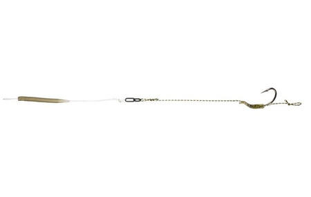 PRZYPON KARPIOWY "COMBI RIG B" 23 cm / 25 lbs - hak nr 6 - op.2szt MIKADO AMC-PCRB2-6