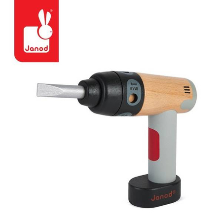 Drewniana wiertarko-wkrętarka Brico'kids, Janod