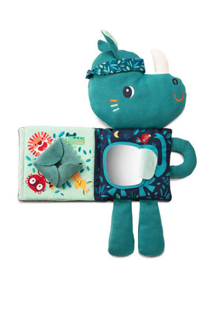 LILLIPUTIENS Przytulanka z książeczką Nosorożec Marius 3 m+