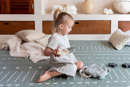 TODDLEKIND Mata do zabawy piankowa podłogowa Prettier Playmat Berber Moss