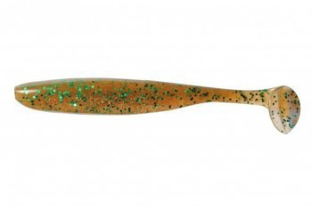 Guma, Ripper Keitech Easy Shiner 3" 7.6cm - LT#30 Pumpkin Green FLK 1szt. (na sandacza, okonia)