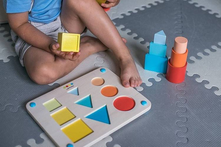 Drewniana układanka Objętości Essentiel, Janod