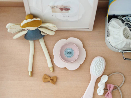 Beaba Termometr do kąpieli Lotus Old Pink