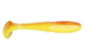 Ripper Invader PRO 4"/10cm 3szt./bag  orange glitter SUPER YELLOW/CLEAR DRAGON CHE-IV40D-41-920