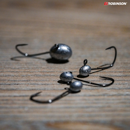 Główki Jigowe Titanium Micro, rozm. 4, 3g (3szt) Robinson 04-M-004-30