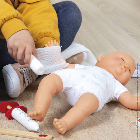 Zestaw lekarza z 10 akcesoriami, Janod