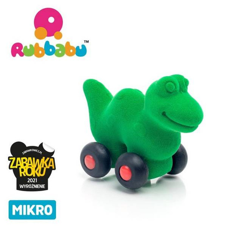 Rubbabu Zestaw 8 sensorycznych zwierzątek - pojazdów mikro (opakowanie zbiorcze 8 szt.)