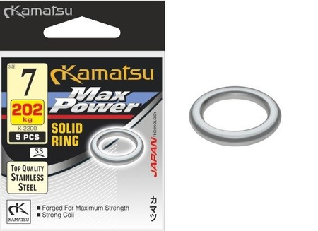 KÓŁECZKO SOLID RING MAX POWER K-2200 7mm/202kg SS OP.5SZT KAMATSU 555259007