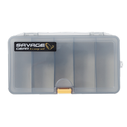 LUREBOX 4A SMOKE 21.4X11.8X4.5CM 10PCS CASSETTE Savage Gear (74212)