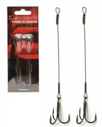 56430 - DOZBROJKA, DOZBROJKI SPINNINGOWE EFFZETT STINGER 7X7 UNCOATED#8 - 7kg - 7cm - 2szt. DAM