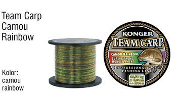 ŻYŁKA TEAM CARP RAINBOW 0.28/1000 KONGER 235001028