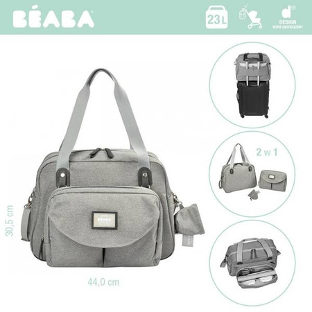 Beaba Torba dla mamy Geneva II heather grey