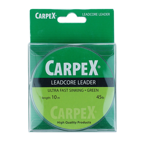 Lead Core 35LB, 10m, moss green snake Carpex 94-LC-352