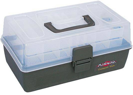 PUDEŁKO ABM 304 CIEMNY ZIELONY (30 x 17 x 14 cm) MIKADO UABM-304 GREEN