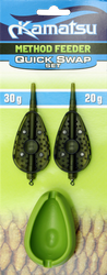 ZESTAW QUICK SWAP KOSZYKI 20g+30g+FOREMKA METHOD FEEDER KAMATSU 960001008