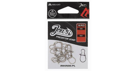 AGRAFKA - JAWS PREDATOR SNAP rozm. M - op.10szt. MIKADO AMA02-092-M