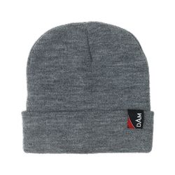 CLASSIC FOLD-UP BEANIE ONE SIZE GREY MELANGE DAM (73785)