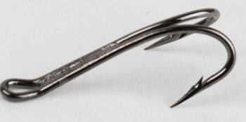 Hak MUSTAD muchowy podwójny łososiowy UP DL71U-BN rozmiar 12 1 op.-10 haków  DRAGON NMU-UPSF-DL71UBN-012