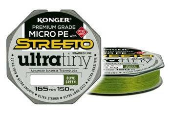 PLECIONKA NA OKONIE ULTRA TINY OLIVE GREEN 0,06mm/2,86kg 150m STREETO 216151006