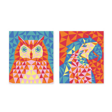 Zestaw kreatywny Piasek Ptaki Misterix 7+, Janod