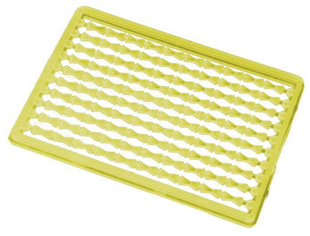 STOPERY MIĘKKIE DO KULEK PROTEINOWYCH / ŻÓŁTY FLUO – op.2szt MIKADO AMC-11501-04