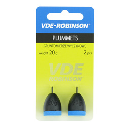 Gruntomierz wyczynowy VDE-Robinson 20g, 2szt VDR Team 67-A0-200