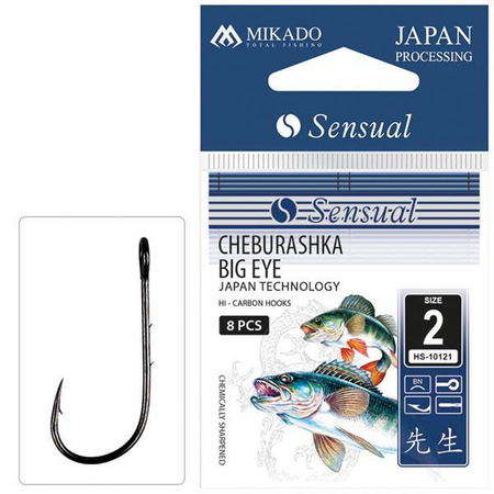 HACZYK SENSUAL - CHEBURASHKA BIG EYE Nr. 6 BN - torebka 10szt MIKADO HS10121-6-BN