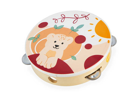 Drewniany tamburyn Sunshine 18m+, Janod