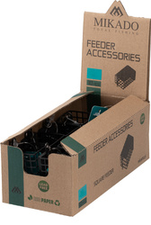 KOSZYCZEK ZANĘTOWY - KWADRATOWY Z DENKIEM - 150g - (30x30x55mm) - op.1szt. MIKADO AMKZ-21-150