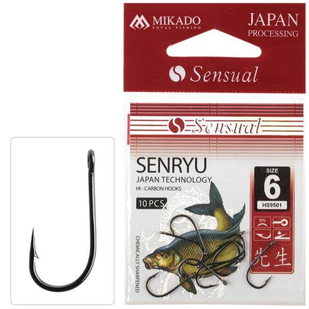 HACZYKI DO KUKURYDZY SENSUAL - SENRYU Nr 6 BN - torebka 10szt. MIKADO HS9501-6B