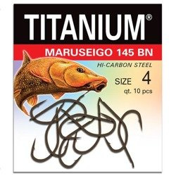 Haczyk Titanium MARUSEIGO (10 szt.), rozm. 4 Robinson 02-P-145BN-04