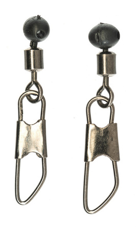 AGRAFKI ZE STOPEREM NA KRĘTLIKU ROZM. A 10X5SZT JAXON AC-PC185A