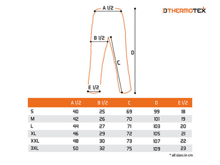 Spodnie outdoorowe Delphin ThermoTEX M Delphin (101005179)